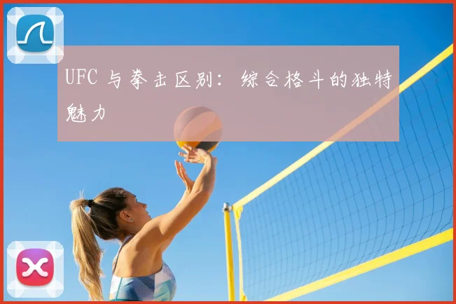 UFC 与拳击区别:综合格斗的独特魅力